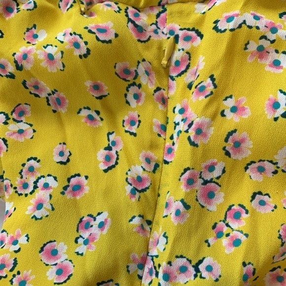 NWT NICHOLAS | Danni Hastings Floral Tie Mini Dress 6 - Picture 11 of 11